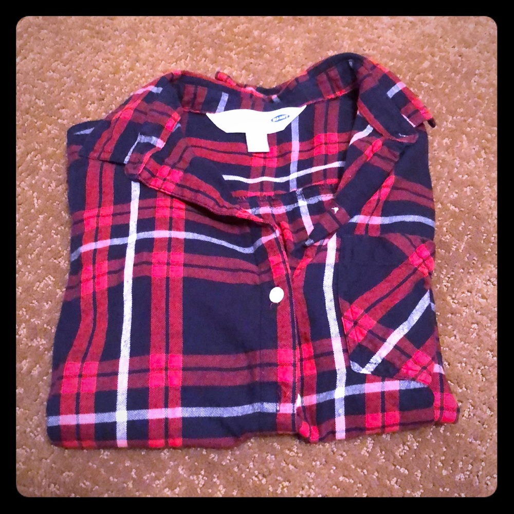 Soft knit striped blouse